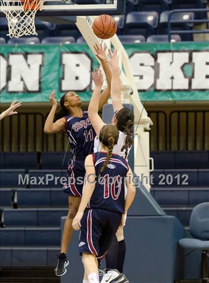 Thumbnail 2 in Ocean View Christian vs Tri-City Christian (CIF SDS D5 Final) photogallery.