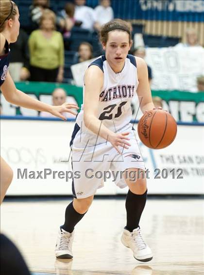 Thumbnail 2 in Ocean View Christian vs Tri-City Christian (CIF SDS D5 Final) photogallery.