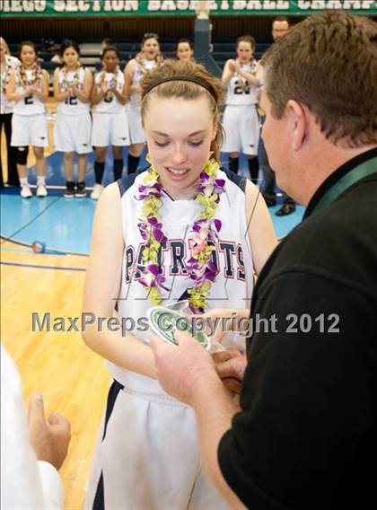 Thumbnail 1 in Ocean View Christian vs Tri-City Christian (CIF SDS D5 Final) photogallery.