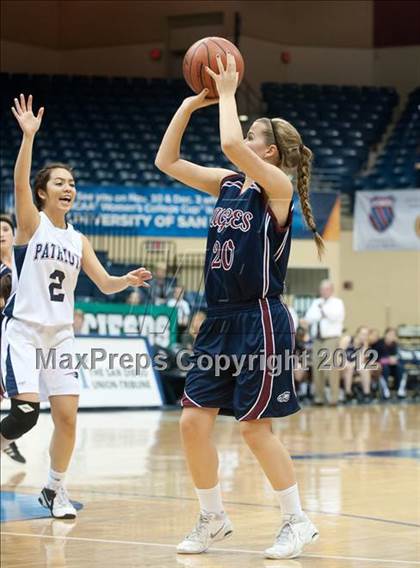 Thumbnail 1 in Ocean View Christian vs Tri-City Christian (CIF SDS D5 Final) photogallery.