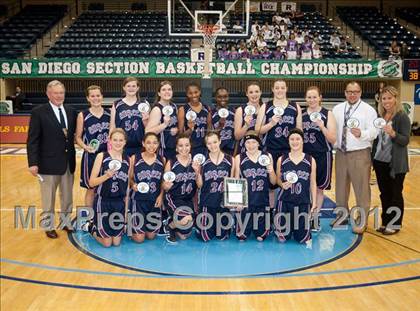 Thumbnail 2 in Ocean View Christian vs Tri-City Christian (CIF SDS D5 Final) photogallery.