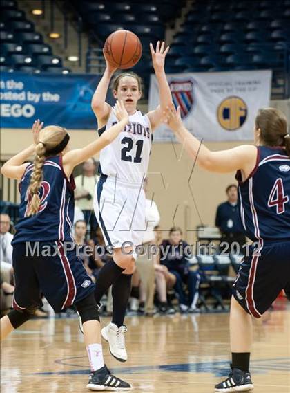 Thumbnail 3 in Ocean View Christian vs Tri-City Christian (CIF SDS D5 Final) photogallery.