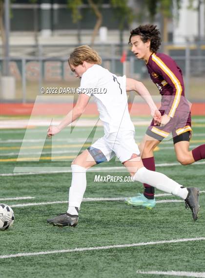 Thumbnail 3 in Gilbert vs Mountain Pointe  (Coyote Classic Soccer Tournament) photogallery.