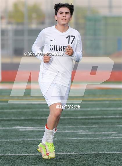Thumbnail 2 in Gilbert vs Mountain Pointe  (Coyote Classic Soccer Tournament) photogallery.