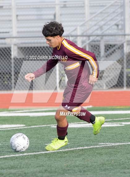Thumbnail 3 in Gilbert vs Mountain Pointe  (Coyote Classic Soccer Tournament) photogallery.