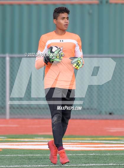 Thumbnail 3 in Gilbert vs Mountain Pointe  (Coyote Classic Soccer Tournament) photogallery.