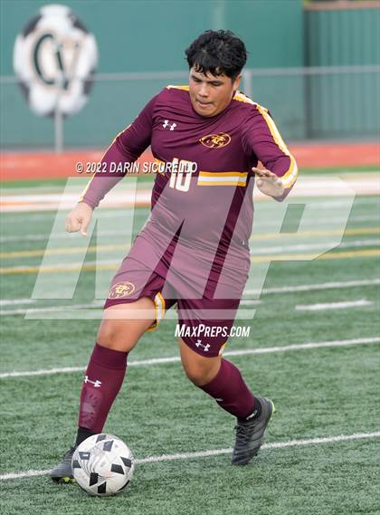 Thumbnail 2 in Gilbert vs Mountain Pointe  (Coyote Classic Soccer Tournament) photogallery.