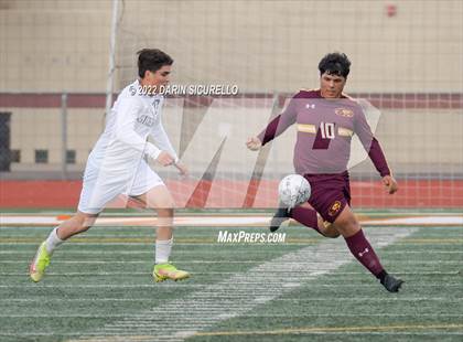 Thumbnail 3 in Gilbert vs Mountain Pointe  (Coyote Classic Soccer Tournament) photogallery.