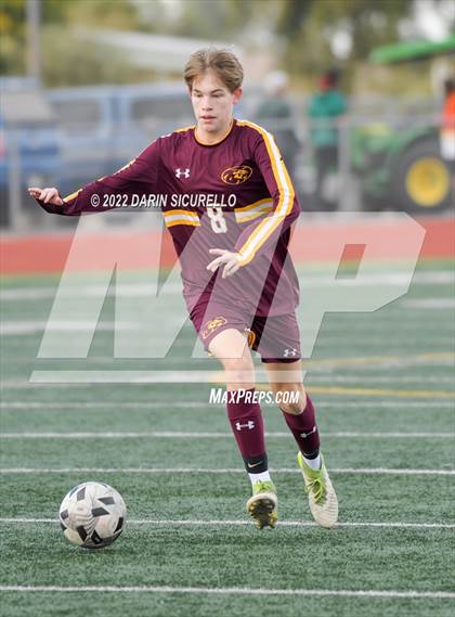 Thumbnail 3 in Gilbert vs Mountain Pointe  (Coyote Classic Soccer Tournament) photogallery.