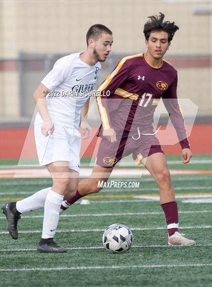 Thumbnail 2 in Gilbert vs Mountain Pointe  (Coyote Classic Soccer Tournament) photogallery.