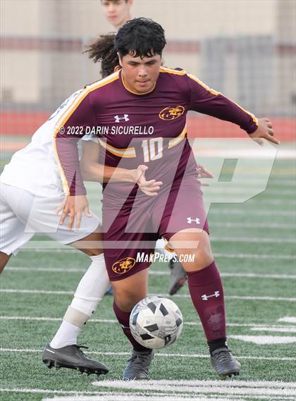 Thumbnail 3 in Gilbert vs Mountain Pointe  (Coyote Classic Soccer Tournament) photogallery.