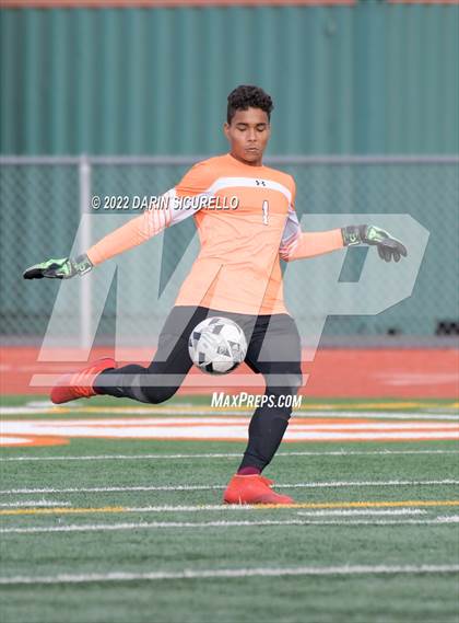 Thumbnail 1 in Gilbert vs Mountain Pointe  (Coyote Classic Soccer Tournament) photogallery.