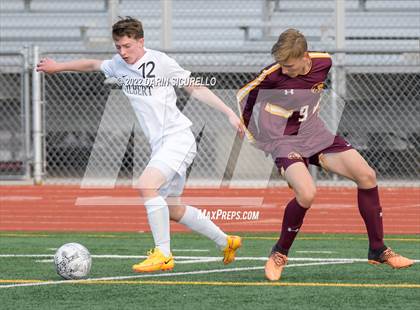 Thumbnail 2 in Gilbert vs Mountain Pointe  (Coyote Classic Soccer Tournament) photogallery.
