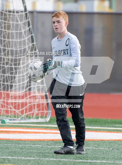 Thumbnail 1 in Gilbert vs Mountain Pointe  (Coyote Classic Soccer Tournament) photogallery.