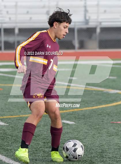 Thumbnail 3 in Gilbert vs Mountain Pointe  (Coyote Classic Soccer Tournament) photogallery.