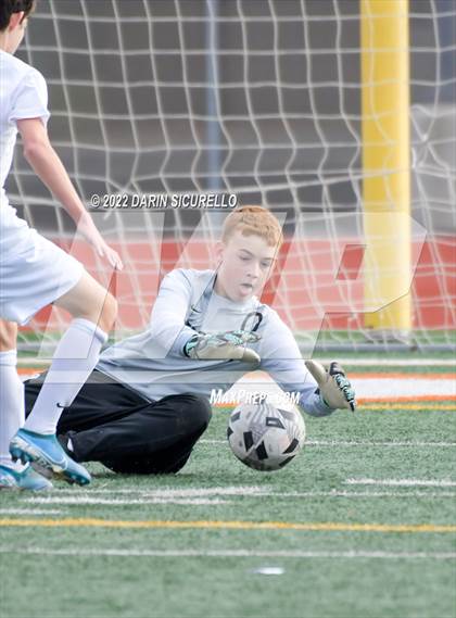 Thumbnail 3 in Gilbert vs Mountain Pointe  (Coyote Classic Soccer Tournament) photogallery.