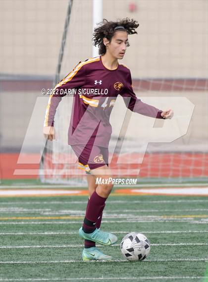 Thumbnail 3 in Gilbert vs Mountain Pointe  (Coyote Classic Soccer Tournament) photogallery.