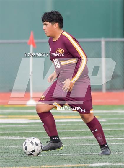 Thumbnail 2 in Gilbert vs Mountain Pointe  (Coyote Classic Soccer Tournament) photogallery.