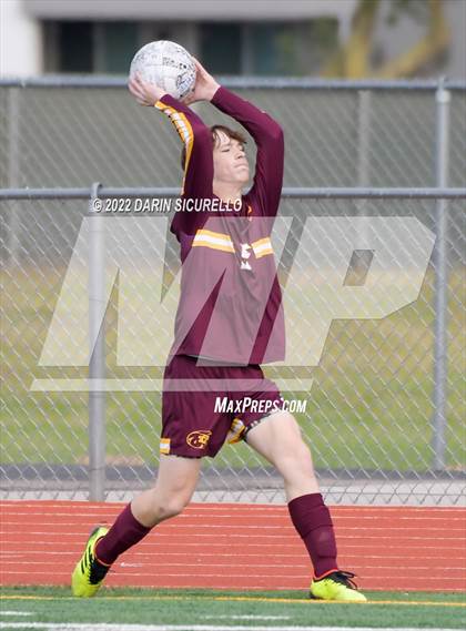 Thumbnail 3 in Gilbert vs Mountain Pointe  (Coyote Classic Soccer Tournament) photogallery.