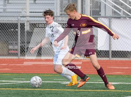 Thumbnail 3 in Gilbert vs Mountain Pointe  (Coyote Classic Soccer Tournament) photogallery.