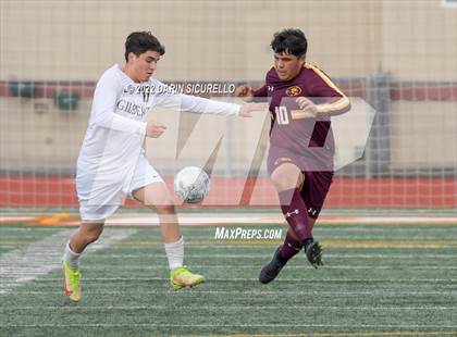 Thumbnail 1 in Gilbert vs Mountain Pointe  (Coyote Classic Soccer Tournament) photogallery.