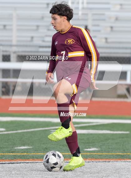 Thumbnail 2 in Gilbert vs Mountain Pointe  (Coyote Classic Soccer Tournament) photogallery.