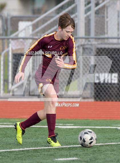 Thumbnail 2 in Gilbert vs Mountain Pointe  (Coyote Classic Soccer Tournament) photogallery.