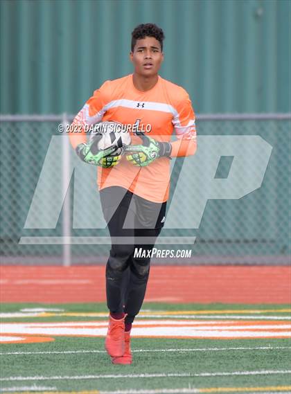 Thumbnail 2 in Gilbert vs Mountain Pointe  (Coyote Classic Soccer Tournament) photogallery.