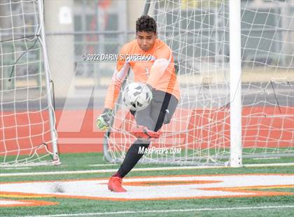 Thumbnail 3 in Gilbert vs Mountain Pointe  (Coyote Classic Soccer Tournament) photogallery.