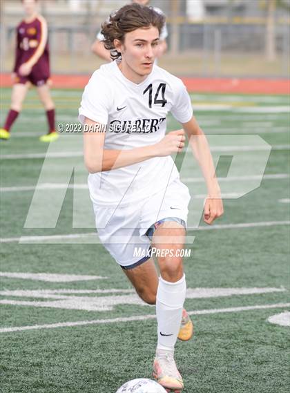 Thumbnail 1 in Gilbert vs Mountain Pointe  (Coyote Classic Soccer Tournament) photogallery.