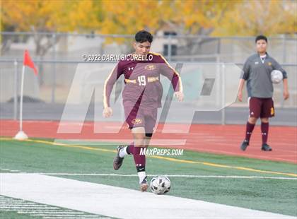 Thumbnail 1 in Gilbert vs Mountain Pointe  (Coyote Classic Soccer Tournament) photogallery.