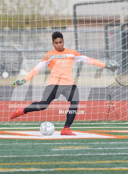 Thumbnail 1 in Gilbert vs Mountain Pointe  (Coyote Classic Soccer Tournament) photogallery.