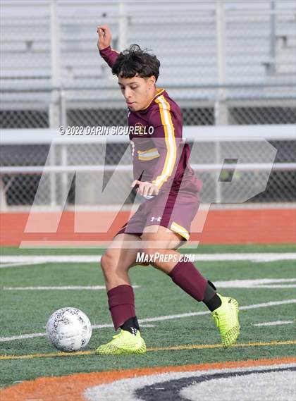 Thumbnail 2 in Gilbert vs Mountain Pointe  (Coyote Classic Soccer Tournament) photogallery.