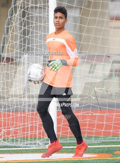 Thumbnail 1 in Gilbert vs Mountain Pointe  (Coyote Classic Soccer Tournament) photogallery.