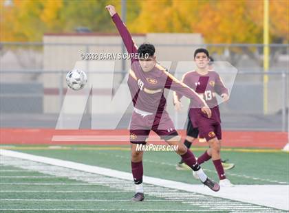 Thumbnail 3 in Gilbert vs Mountain Pointe  (Coyote Classic Soccer Tournament) photogallery.