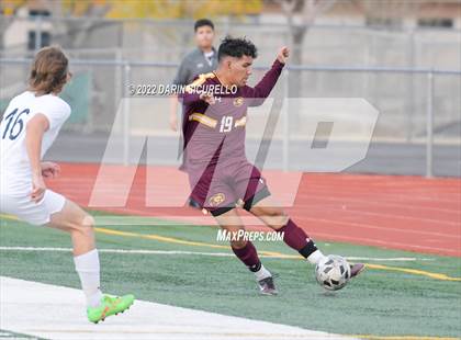 Thumbnail 2 in Gilbert vs Mountain Pointe  (Coyote Classic Soccer Tournament) photogallery.
