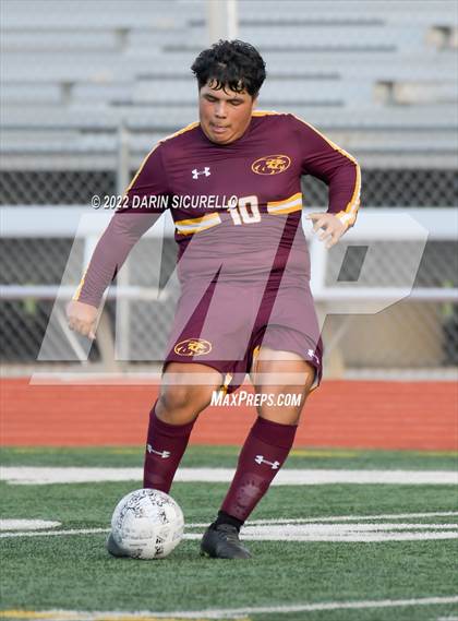 Thumbnail 2 in Gilbert vs Mountain Pointe  (Coyote Classic Soccer Tournament) photogallery.