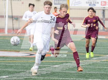 Thumbnail 2 in Gilbert vs Mountain Pointe  (Coyote Classic Soccer Tournament) photogallery.