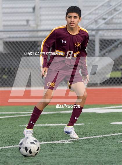 Thumbnail 3 in Gilbert vs Mountain Pointe  (Coyote Classic Soccer Tournament) photogallery.