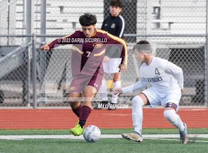 Thumbnail 1 in Gilbert vs Mountain Pointe  (Coyote Classic Soccer Tournament) photogallery.