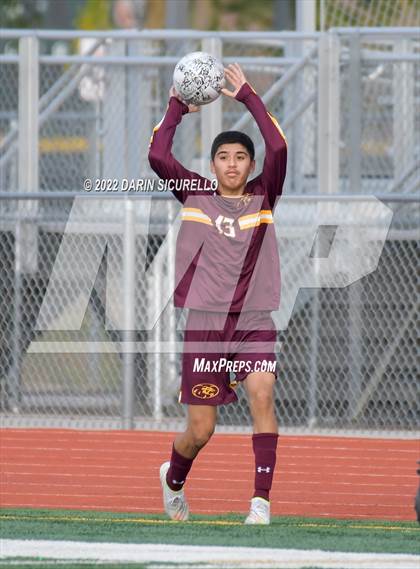 Thumbnail 2 in Gilbert vs Mountain Pointe  (Coyote Classic Soccer Tournament) photogallery.