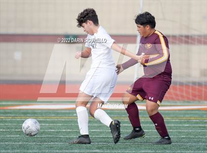 Thumbnail 2 in Gilbert vs Mountain Pointe  (Coyote Classic Soccer Tournament) photogallery.