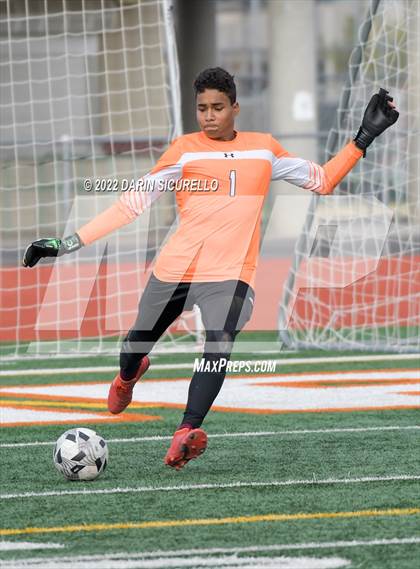 Thumbnail 3 in Gilbert vs Mountain Pointe  (Coyote Classic Soccer Tournament) photogallery.