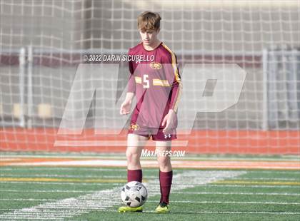 Thumbnail 3 in Gilbert vs Mountain Pointe  (Coyote Classic Soccer Tournament) photogallery.