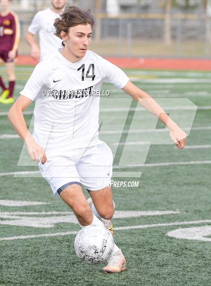 Thumbnail 3 in Gilbert vs Mountain Pointe  (Coyote Classic Soccer Tournament) photogallery.
