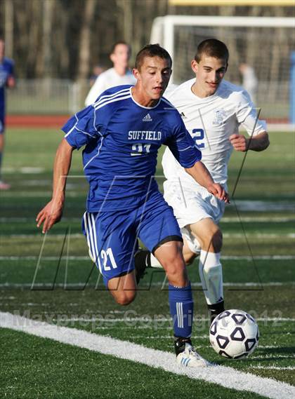 Thumbnail 1 in Suffield @ Bacon Academy (CIAC Class M Final) photogallery.