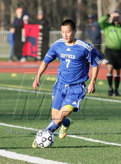 Thumbnail 3 in Suffield @ Bacon Academy (CIAC Class M Final) photogallery.