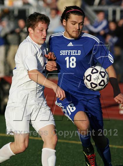 Thumbnail 2 in Suffield @ Bacon Academy (CIAC Class M Final) photogallery.