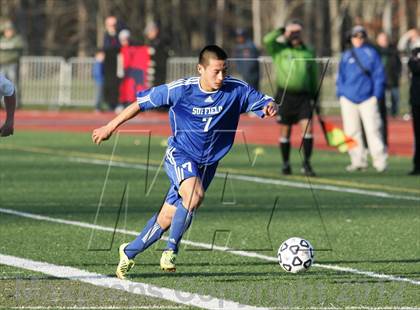 Thumbnail 1 in Suffield @ Bacon Academy (CIAC Class M Final) photogallery.