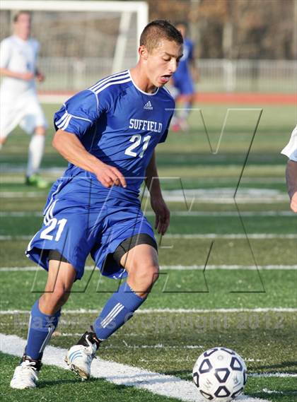 Thumbnail 1 in Suffield @ Bacon Academy (CIAC Class M Final) photogallery.